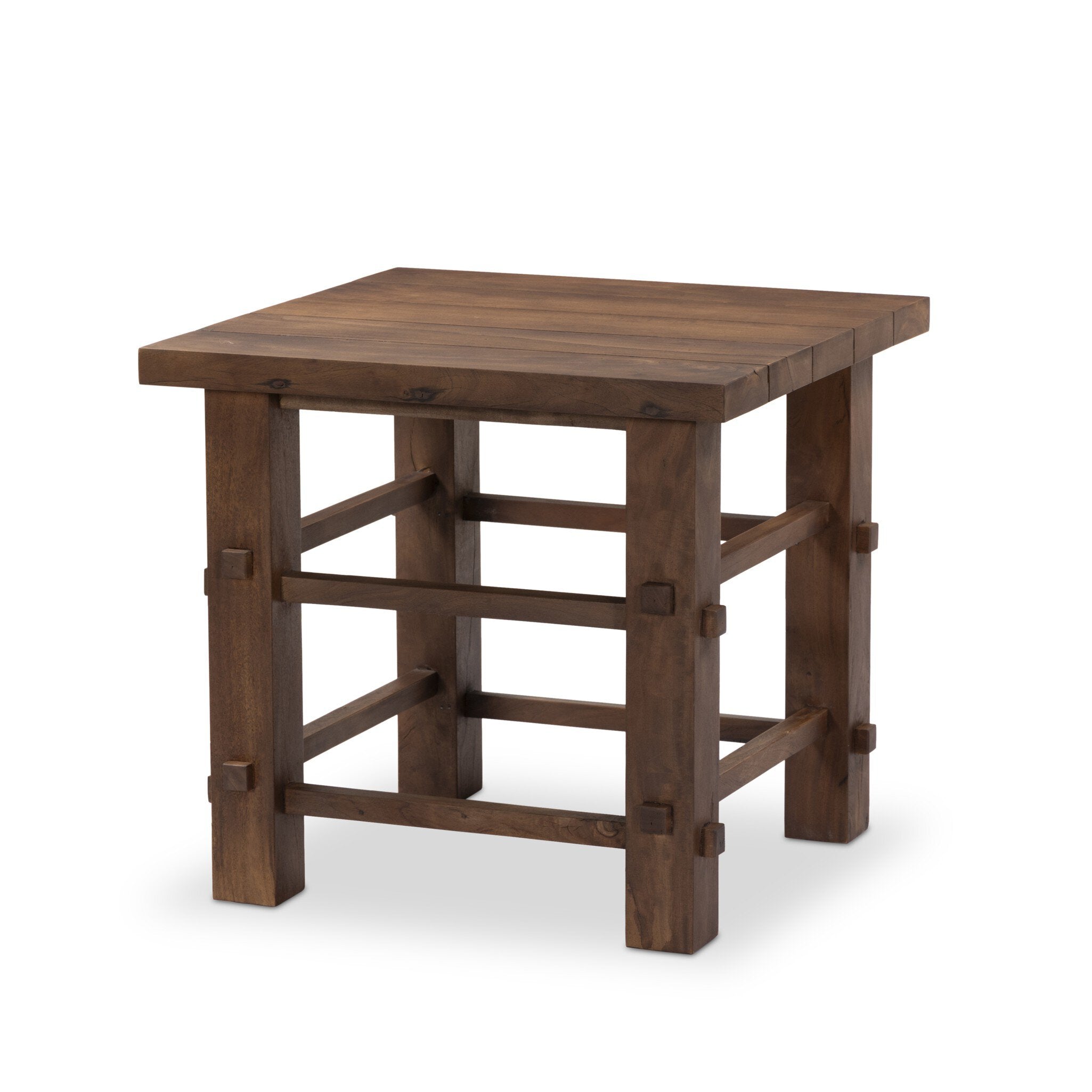 Wide Plank End Table