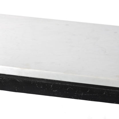 Hammered Iron Console Table