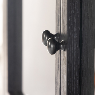 Millie Panel And Glass Door Double Cabinet by Four Hands