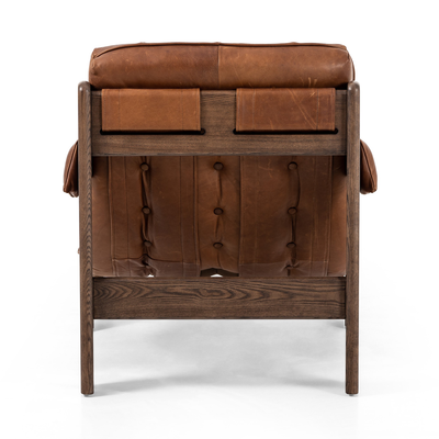 Halston Chair With Ottoman by Four Hands