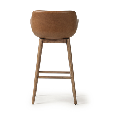 Hannah Swivel Bar + Counter Stool by Four Hands
