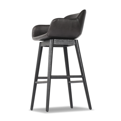Hannah Swivel Bar + Counter Stool by Four Hands