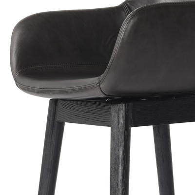 Hannah Swivel Bar + Counter Stool by Four Hands