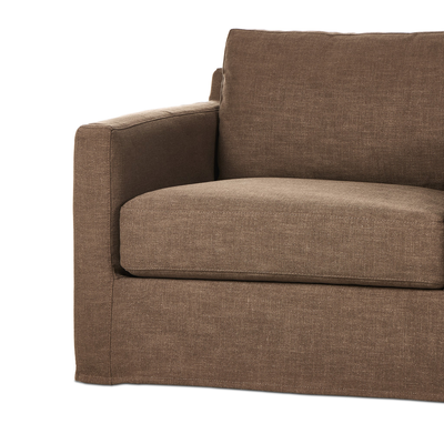 Hampton Slipcover Swivel Chair