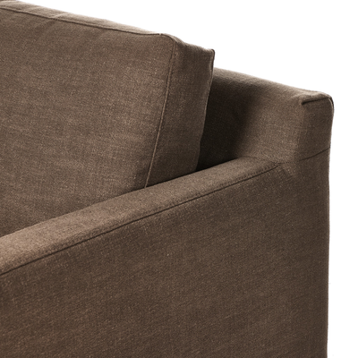 Hampton Slipcover Swivel Chair