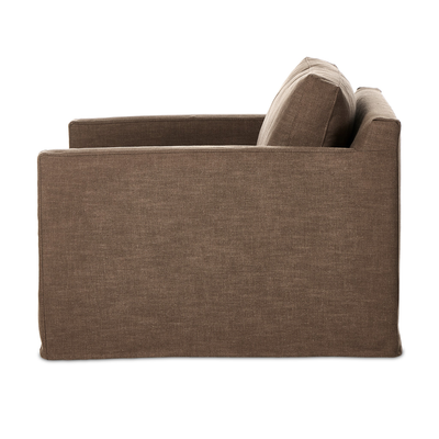 Hampton Slipcover Swivel Chair