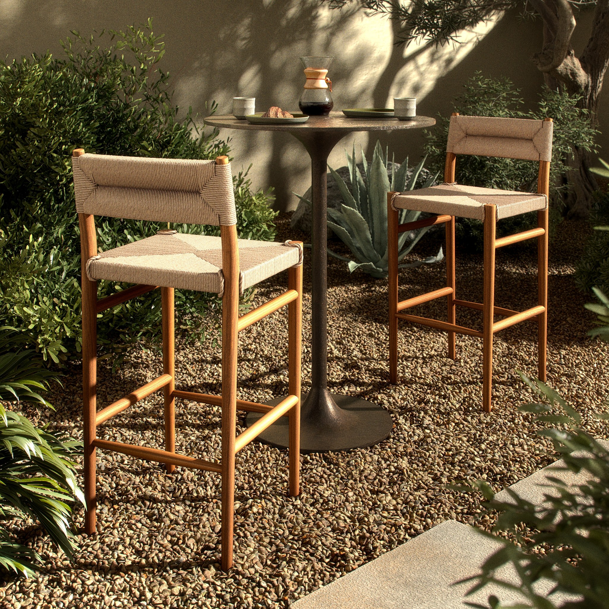 Lomas Bar + Counter Outdoor Stool