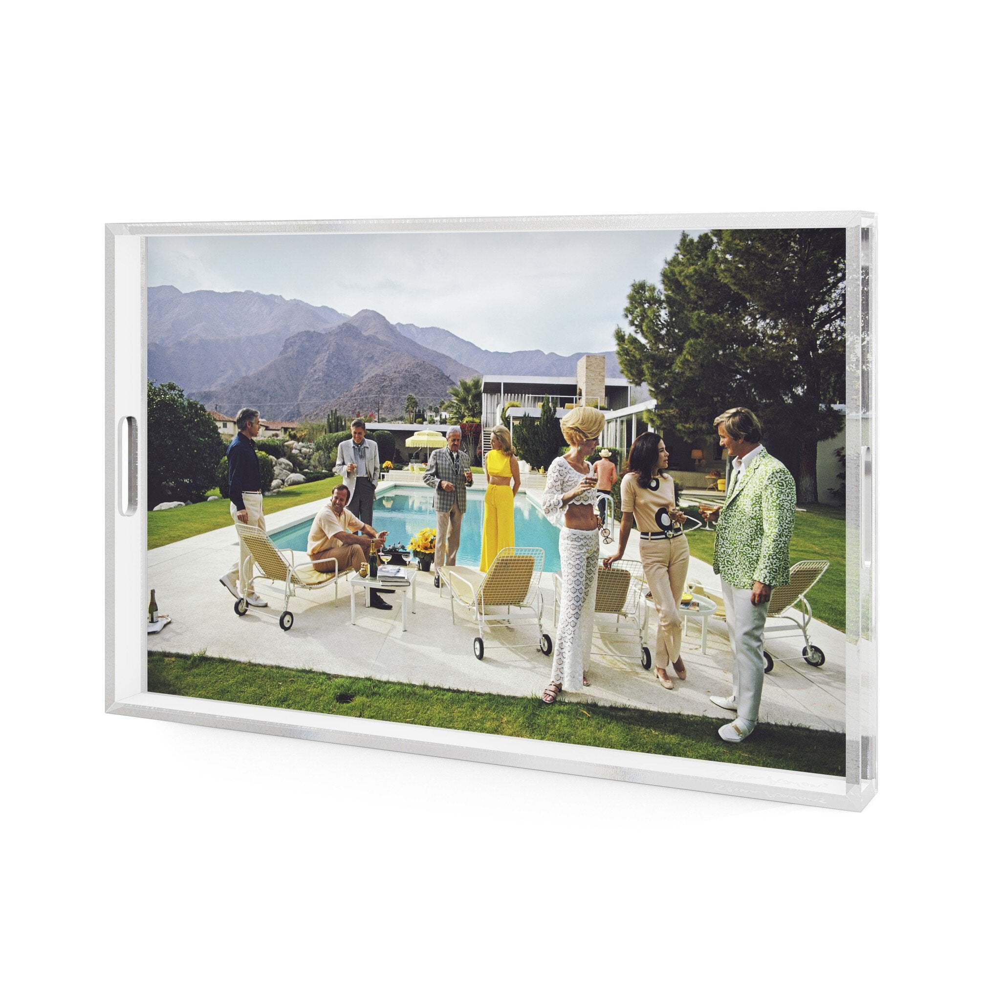 Palm Springs Party Tray By Slim Aarons