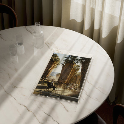 Palm Springs Riders Tray By Slim Aarons