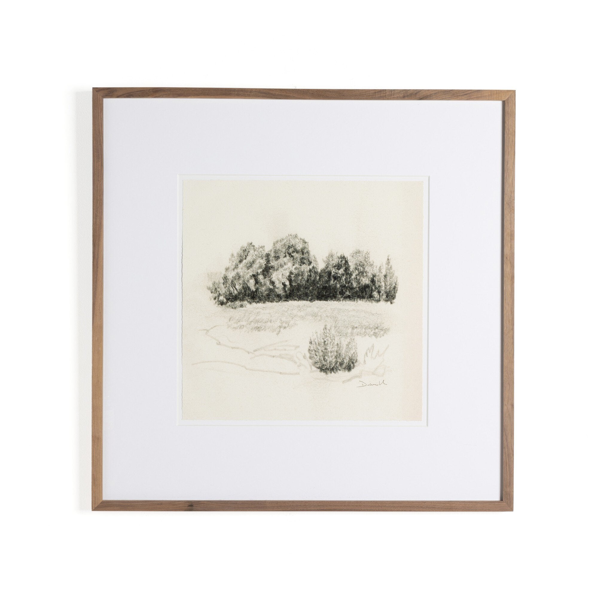 Land Sketch 1 By Dan Hobday