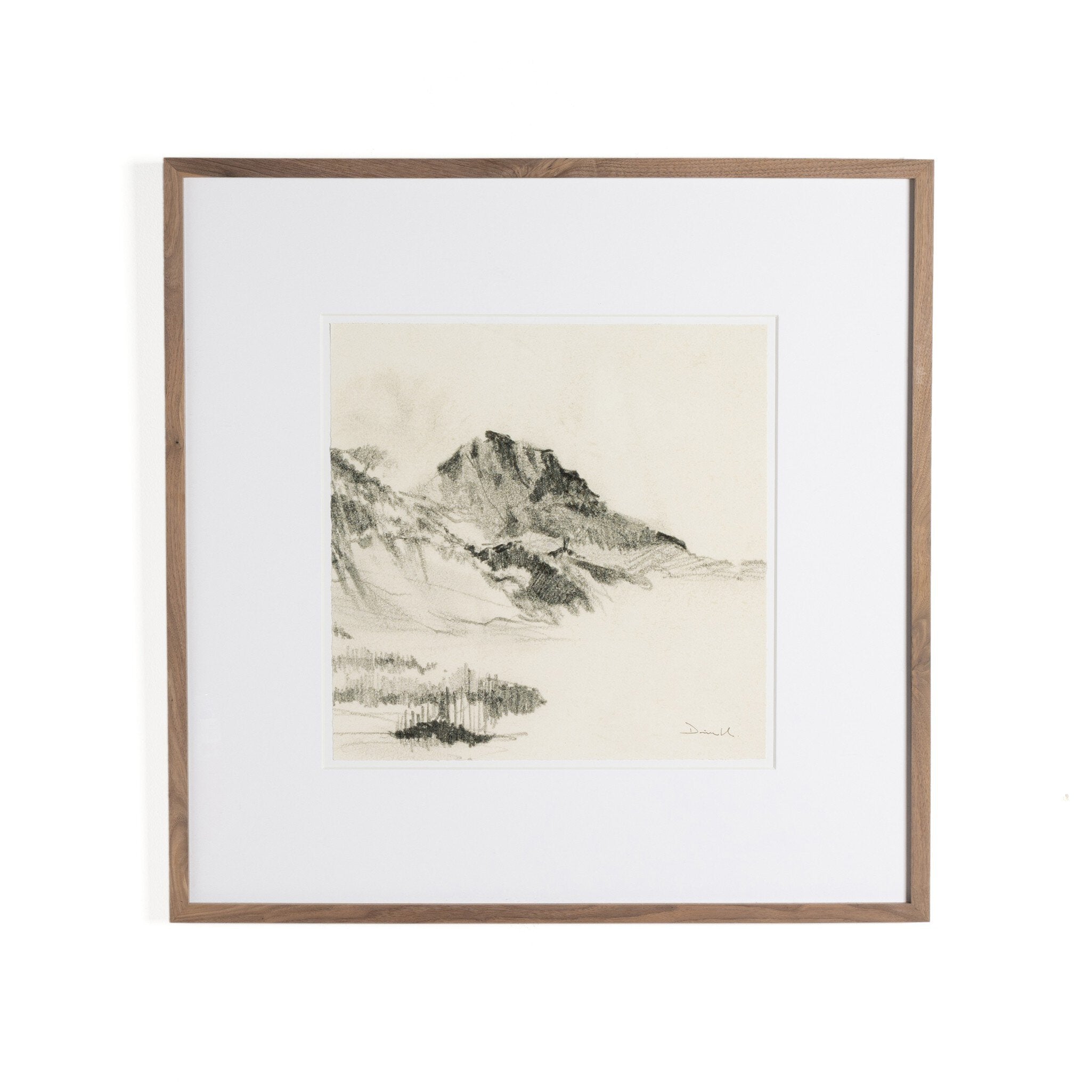 Land Sketch 2 By Dan Hobday