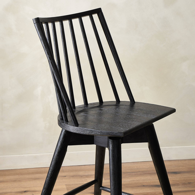 Lewis Swivel Bar + Counter Stool by Four Hands