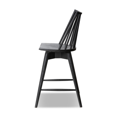 Lewis Swivel Bar + Counter Stool by Four Hands