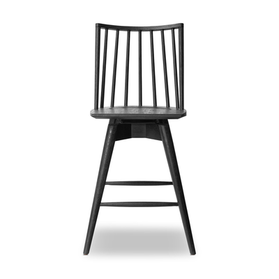 Lewis Swivel Bar + Counter Stool by Four Hands