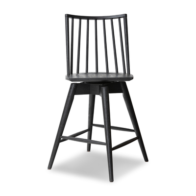 Lewis Swivel Bar + Counter Stool by Four Hands