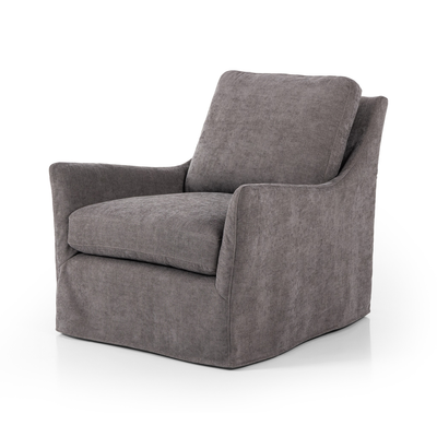 Monette Slipcover Swivel Chair