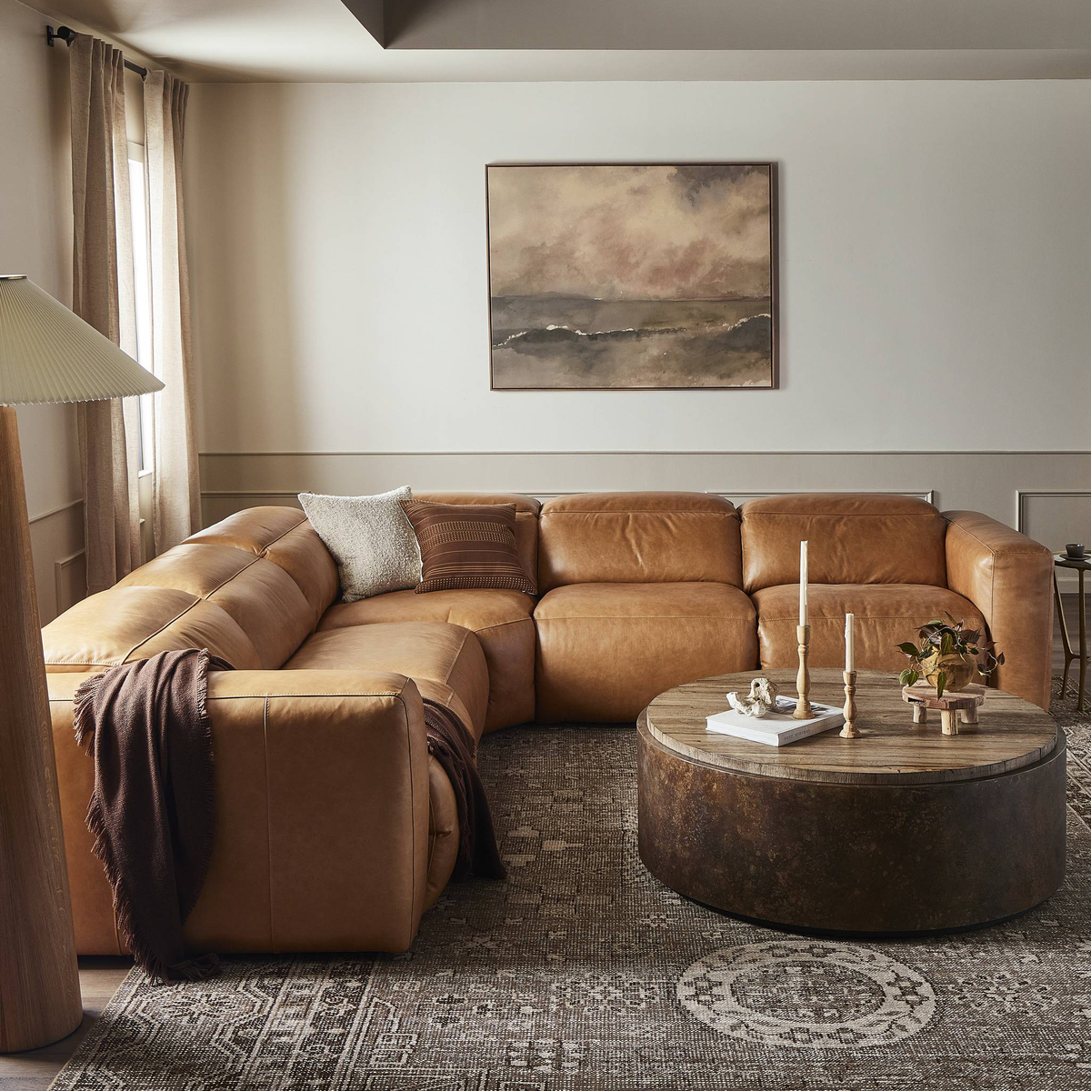 Radley Power Recliner 5-Piece Sectional