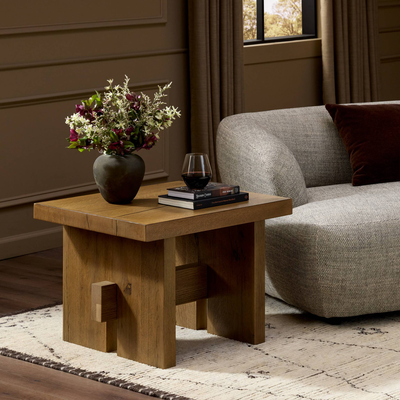 Isaac End Table by Four Hands
