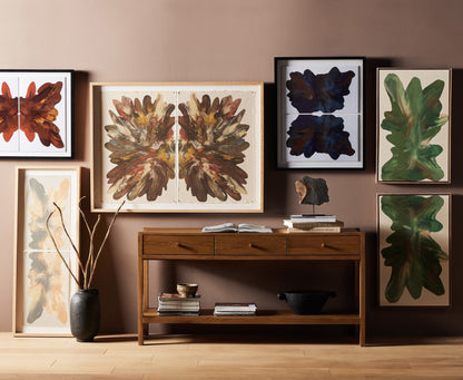 Rorschach Forrest Diptych By Orfeo Quagliata