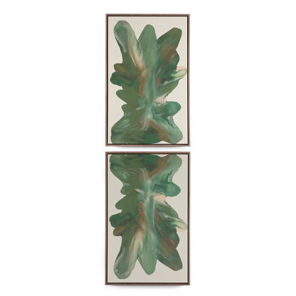 Rorschach Forrest Diptych By Orfeo Quagliata