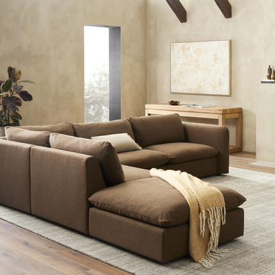 Ingel 4-Piece Sectional W/ Ottoman by Four Hands