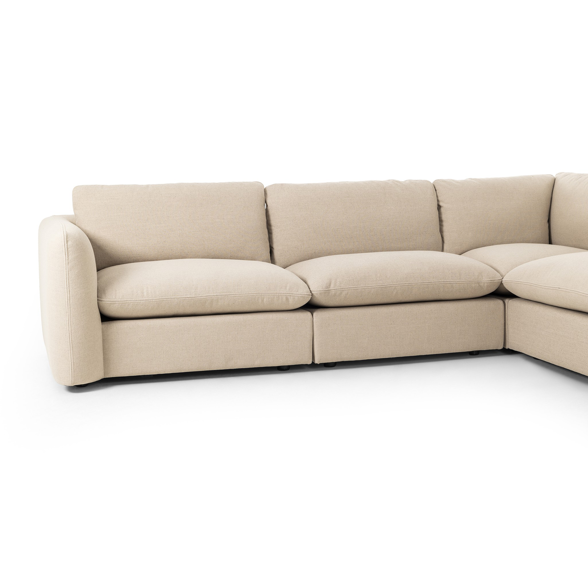 Ingel 4-Piece Sectional W/ Ottoman by Four Hands