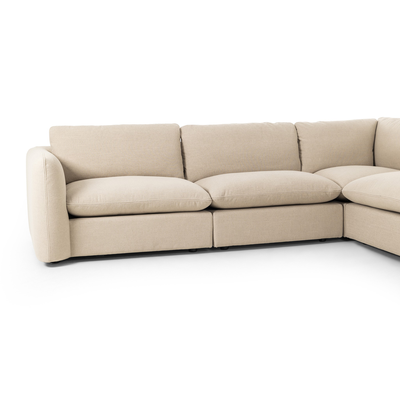 Ingel 4-Piece Sectional W/ Ottoman by Four Hands