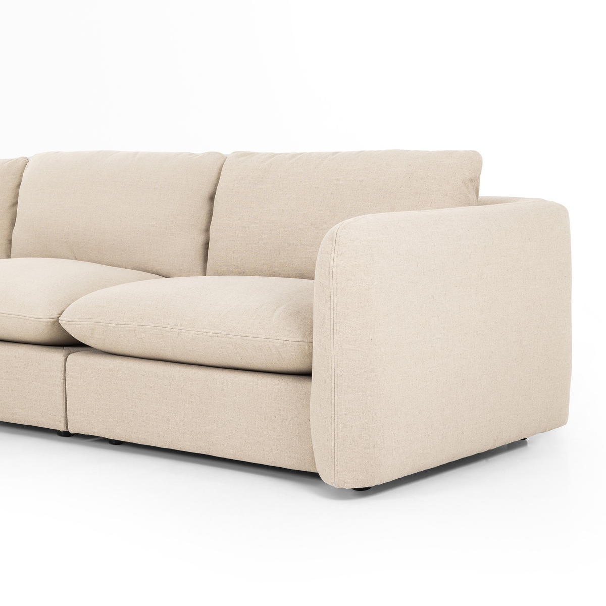 Ingel 4-Piece Sectional W/ Ottoman by Four Hands