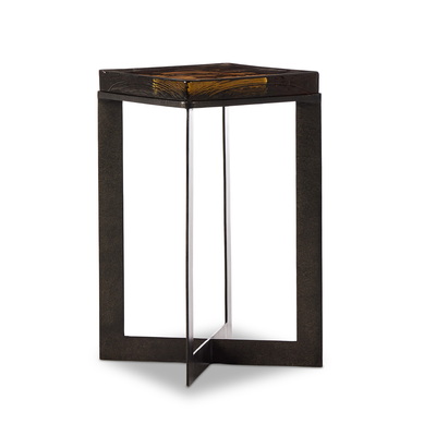 Lennie Cast Glass End Table by Four Hands