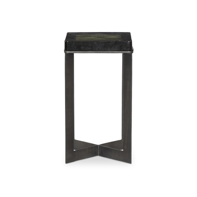 Lennie Cast Glass End Table by Four Hands