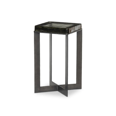 Lennie Cast Glass End Table by Four Hands