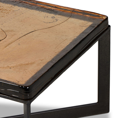 Lennie Cast Glass Bunching Table