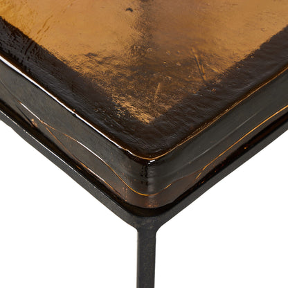 Lennie Cast Glass Bunching Table