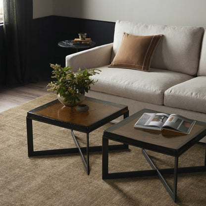 Lennie Cast Glass Bunching Table