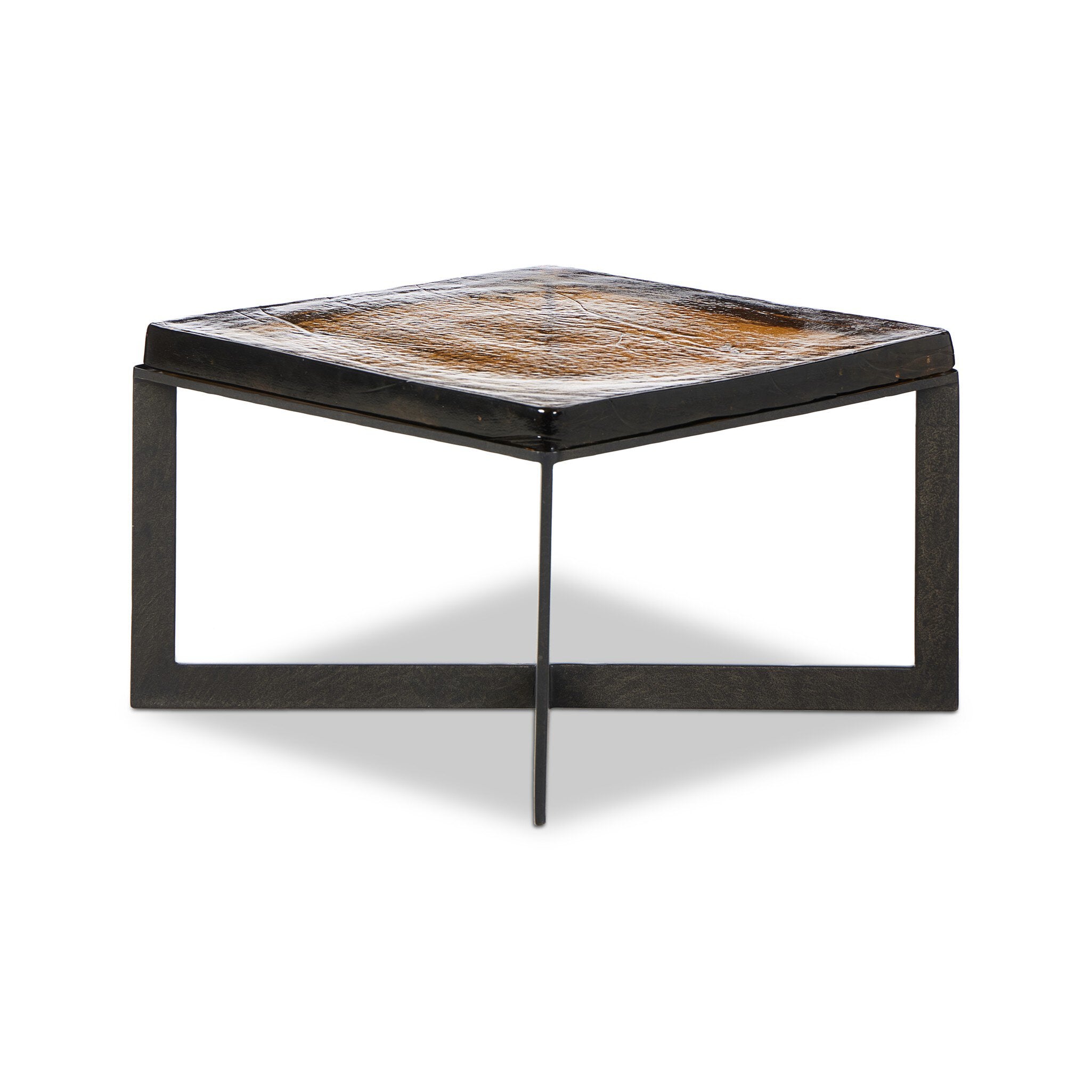 Lennie Cast Glass Bunching Table