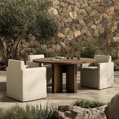 Railay Round Outdoor Dining Table-60"