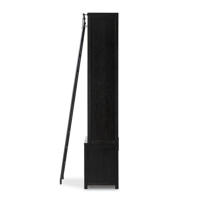 Admont Double Bookcase With Ladder