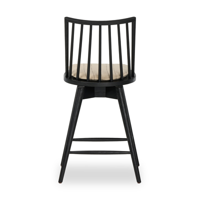 Lewis Swivel Bar + Counter Stool by Four Hands