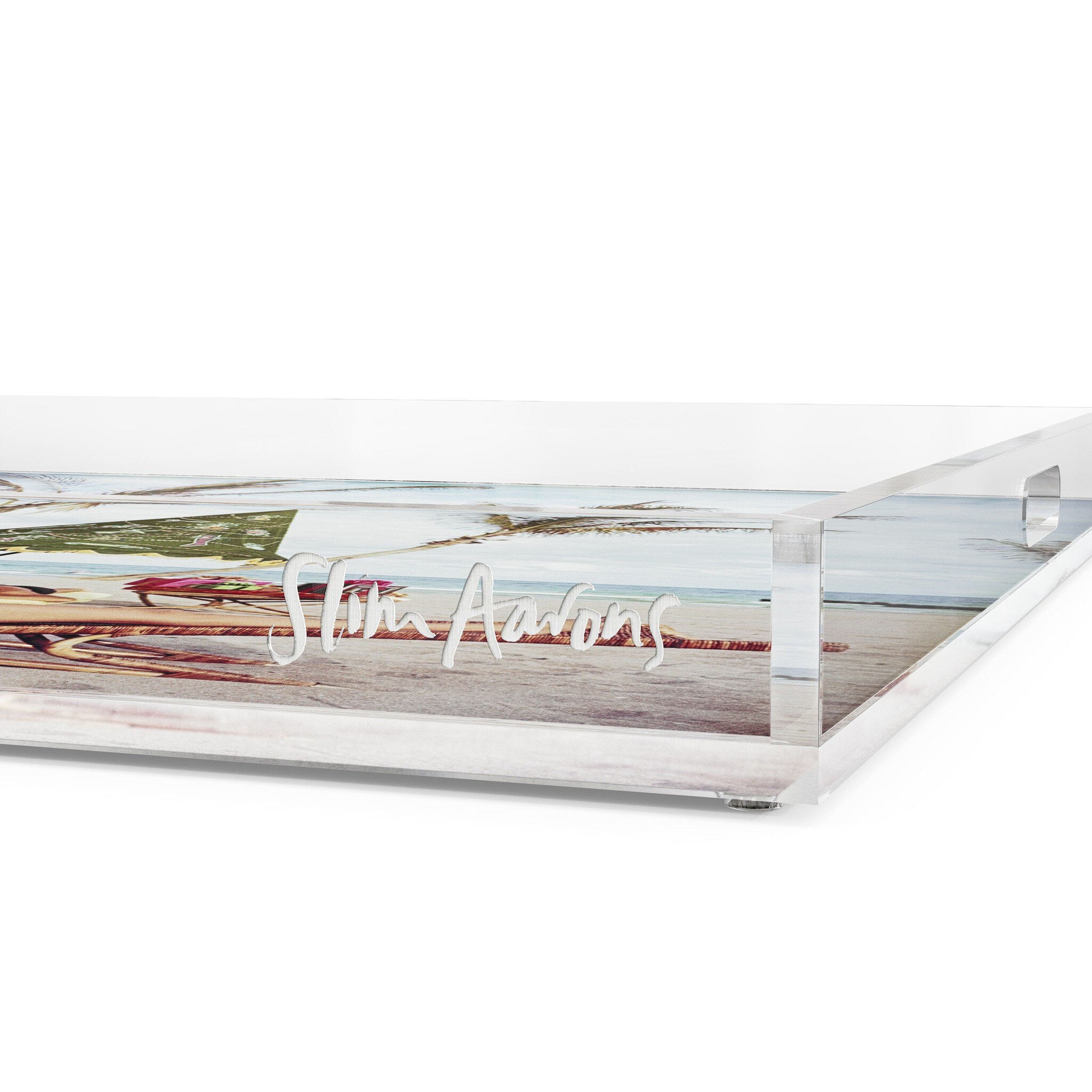 Palm Beach Idyll Tray By Slim Aarons