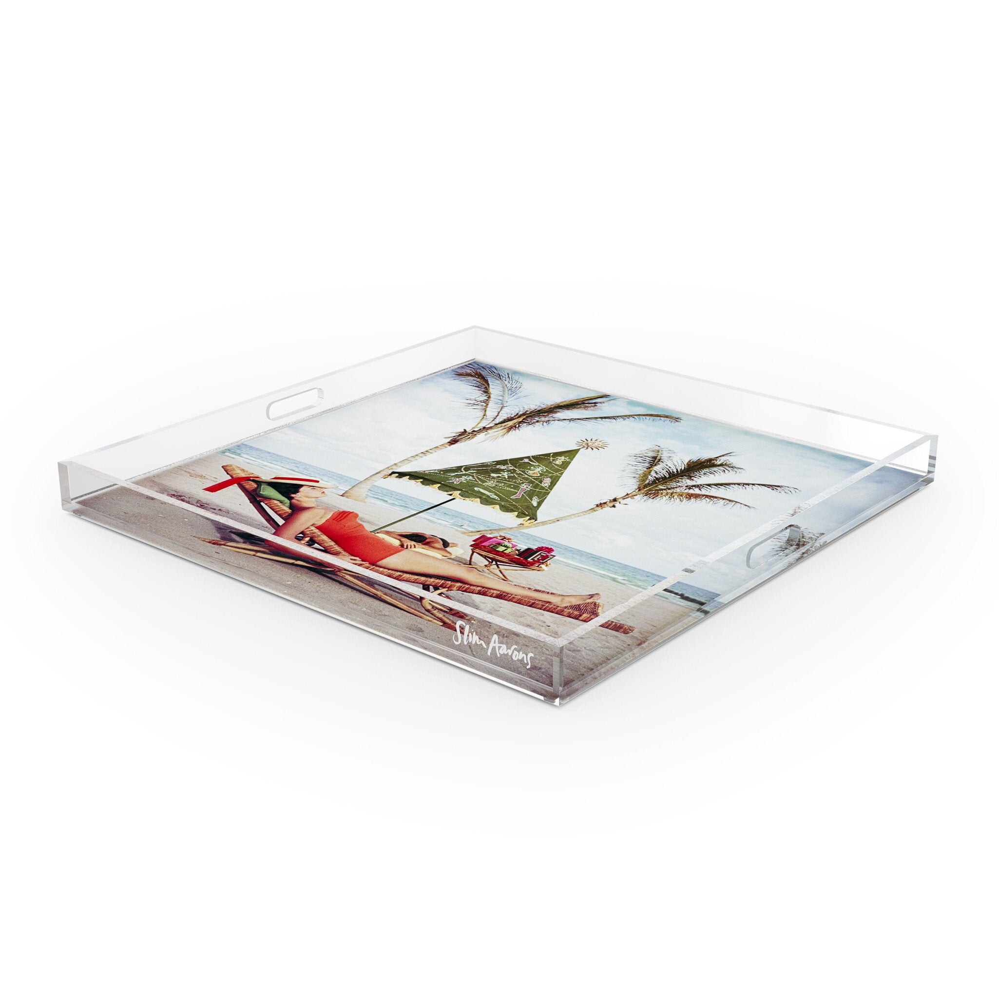 Palm Beach Idyll Tray By Slim Aarons
