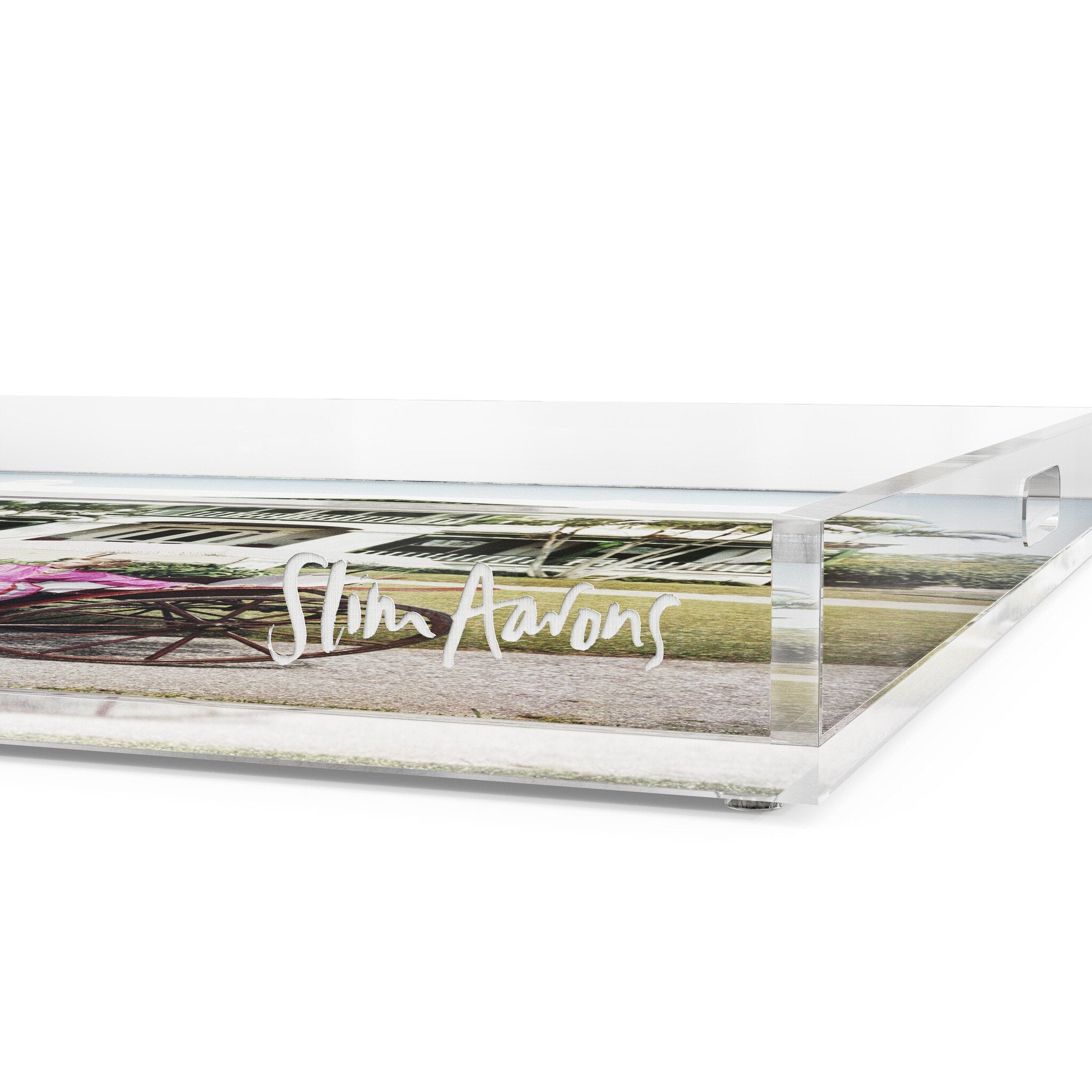 Bermudan Hostess Tray By Slim Aarons