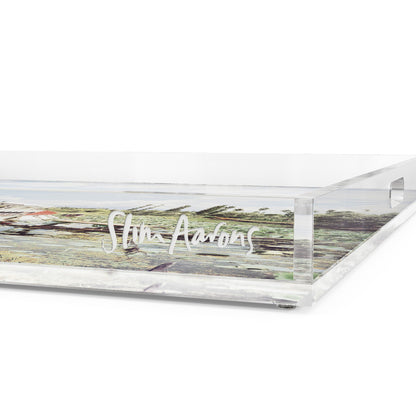 Jhelum River Tray By Slim Aarons