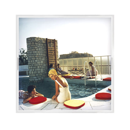Penthouse Pool Tray By Slim Aarons