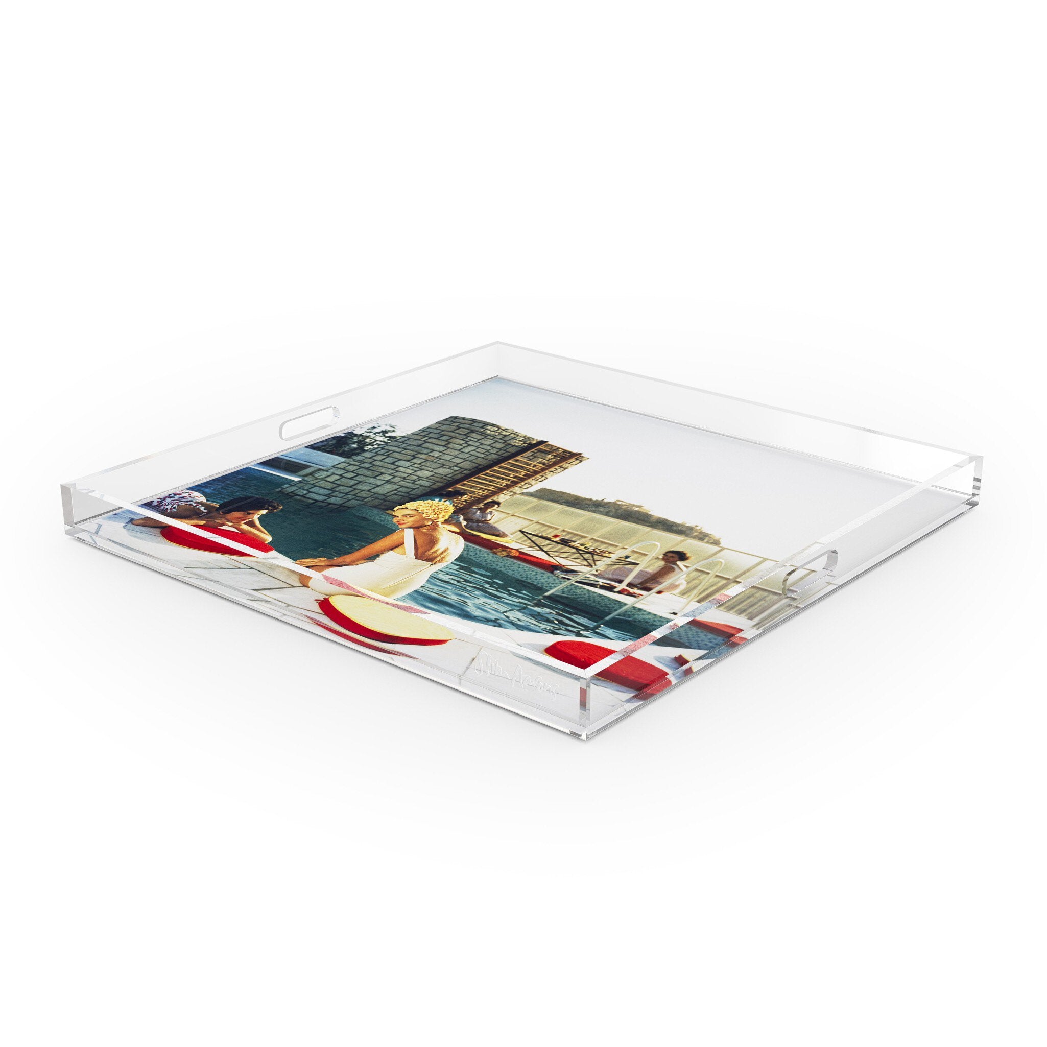Penthouse Pool Tray By Slim Aarons