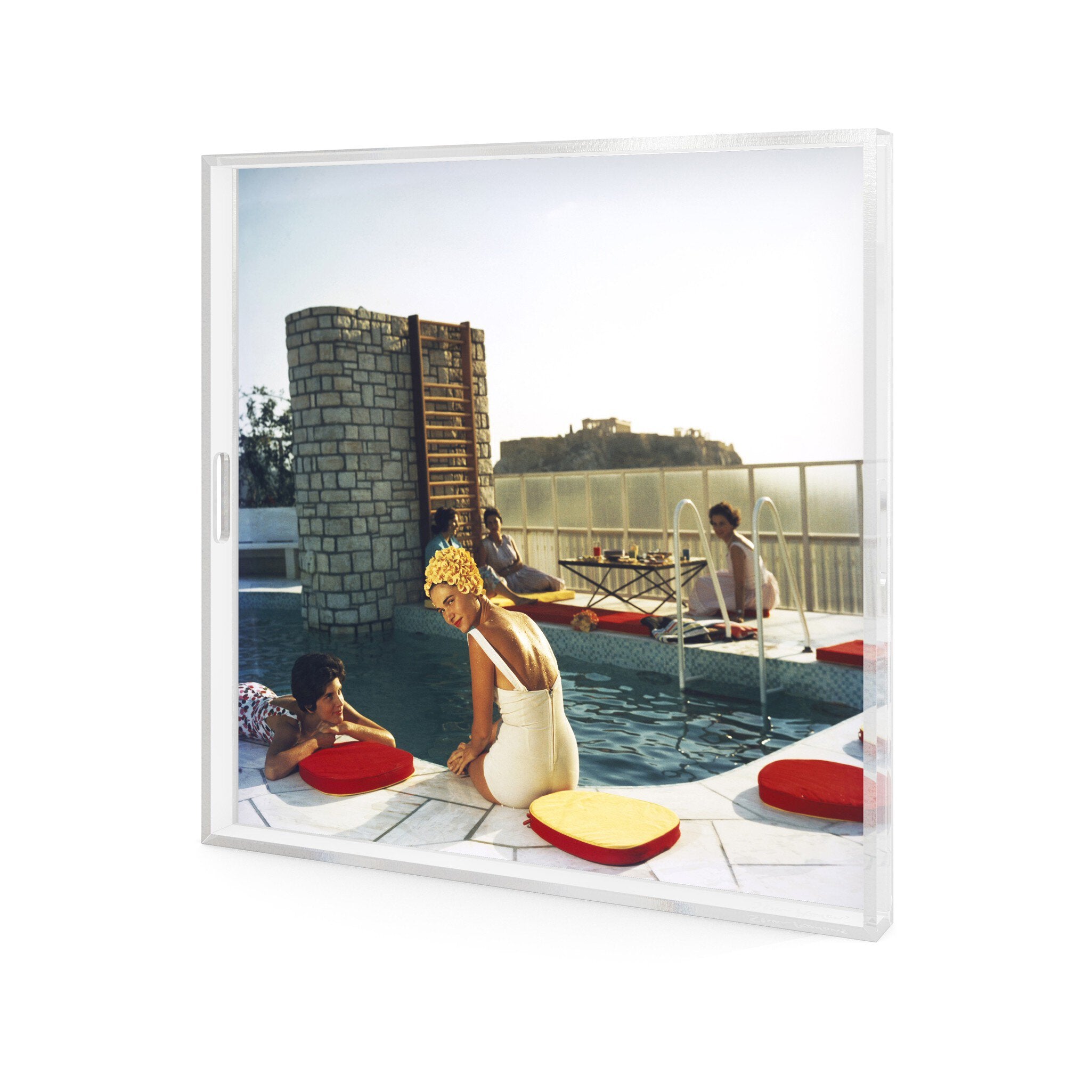 Penthouse Pool Tray By Slim Aarons