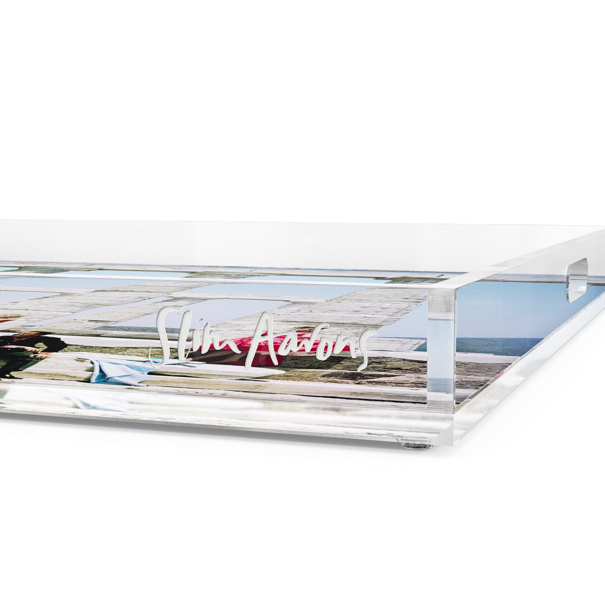Dimitris Kritsas Tray By Slim Aarons