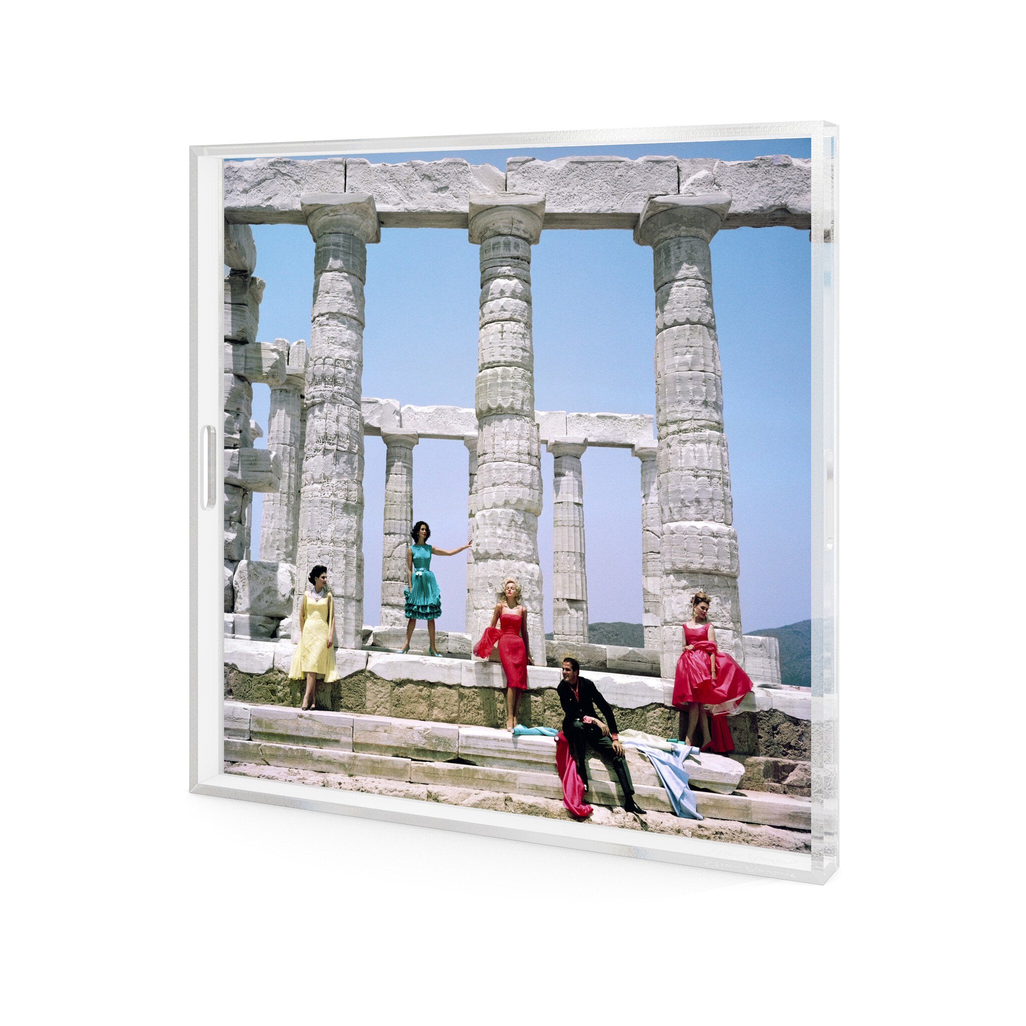 Dimitris Kritsas Tray By Slim Aarons