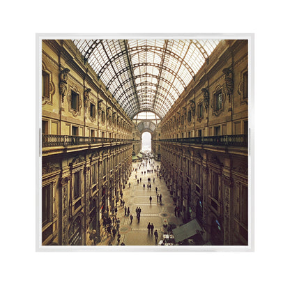 Galleria Vittorio Emanuele Ii Tray By Slim Aarons