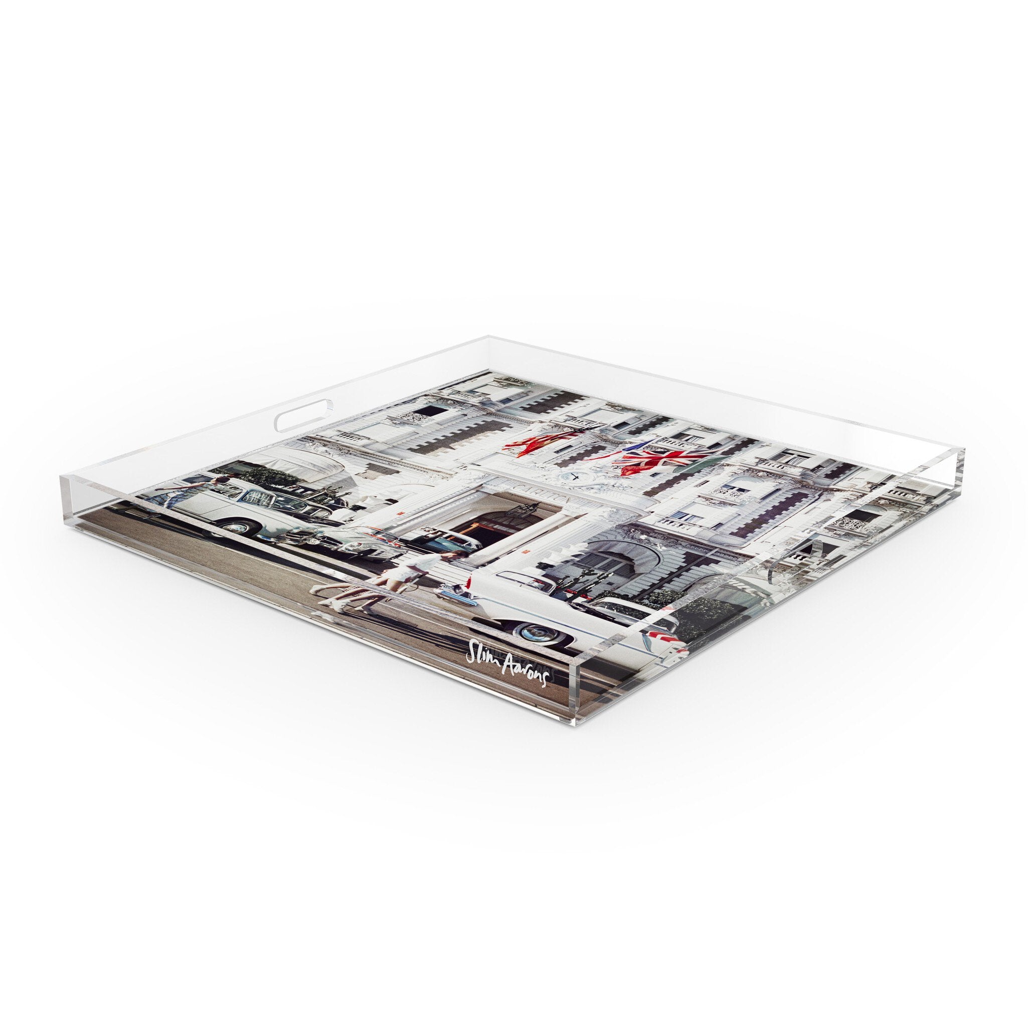 Carlton Hotel Tray By Slim Aarons