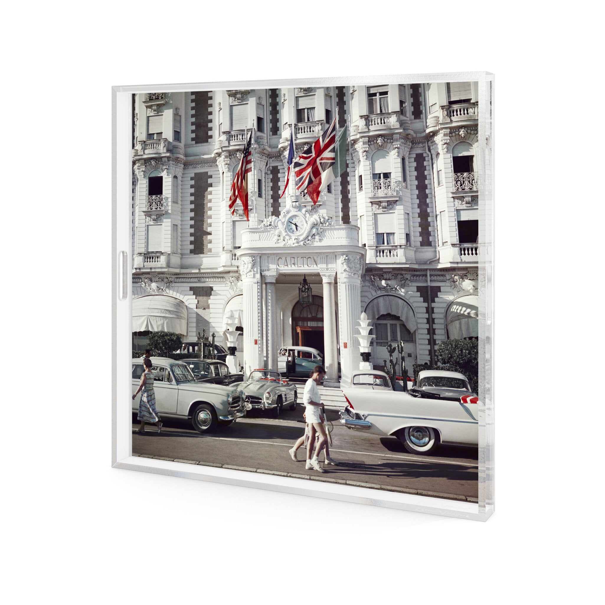Carlton Hotel Tray By Slim Aarons